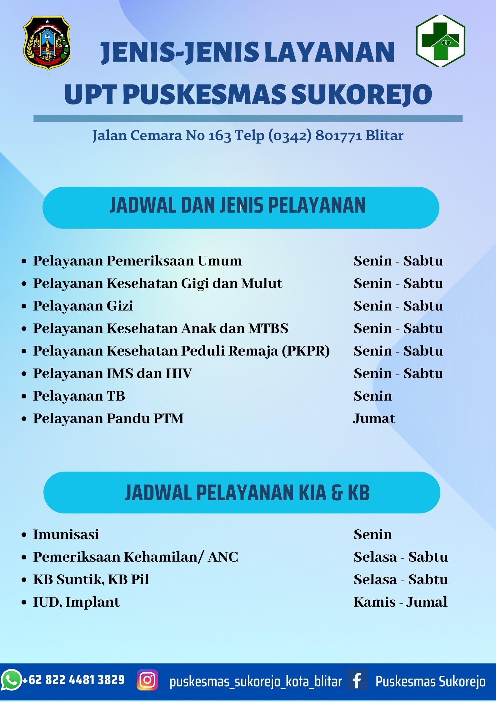 Jadwal Poliklinik 