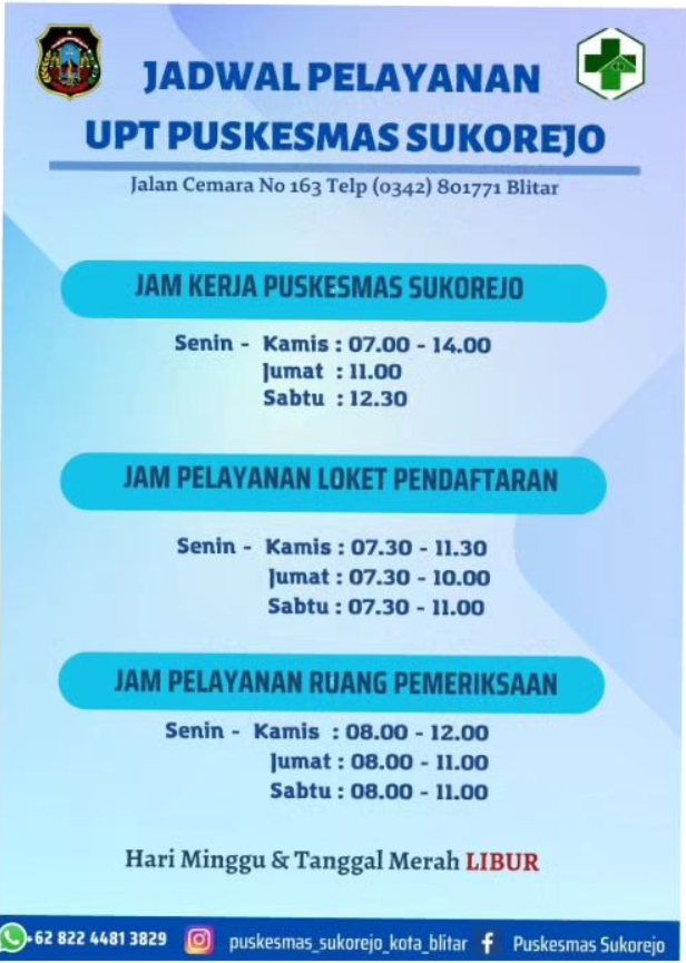 jadwal layanan